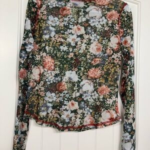 Floral Long Sleeve Top